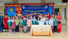 Trung tâm dạy nghề nhân đạo và tạo việc làm cho trẻ em tàn tật Việt Nam về giao lưu văn nghệ tại trường TH Cao Viên I
